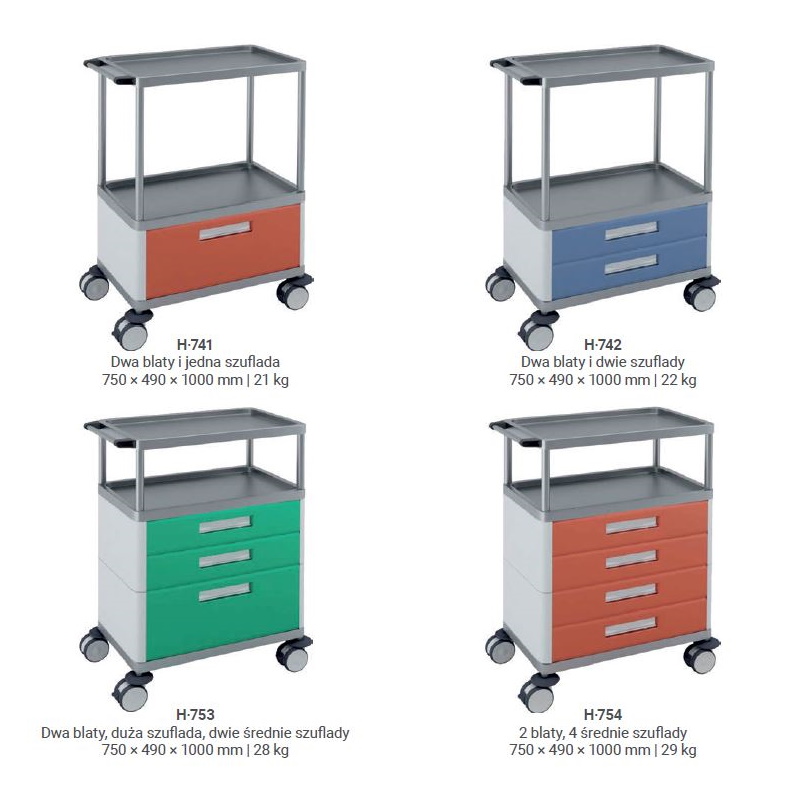 Wózki wielofunkcyjne Hidemar H700