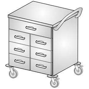 Wózki wielofunkcyjne KLAROMED KL206 000