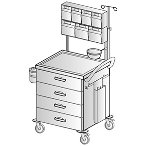 Wózki wielofunkcyjne KLAROMED KL206 000