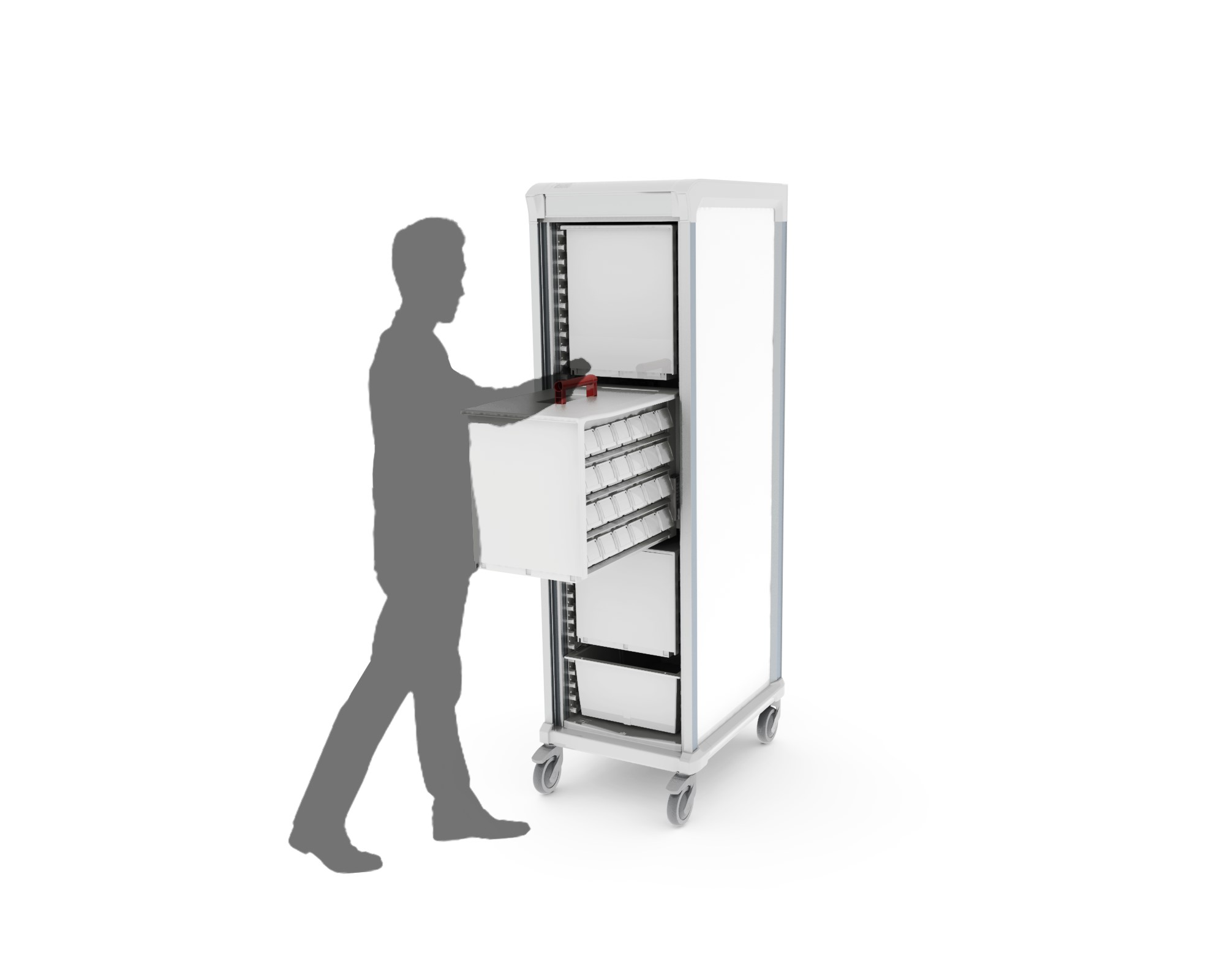 Wózki wielofunkcyjne Pegasus Apollo otwarty bez drzwi