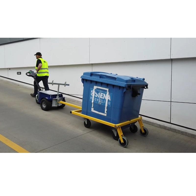 Wózki z napędem elektrycznym do transportu odpadów Emtor Zallys