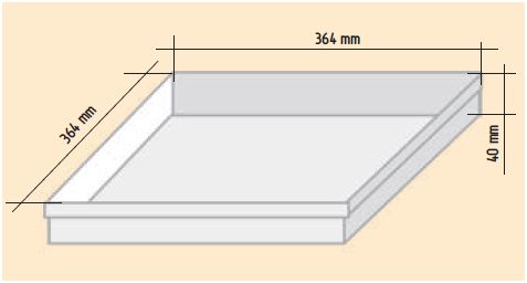 Wózki zabiegowe, organizacyjne i dokumentacyjne - akcesoria Farum AC40-1