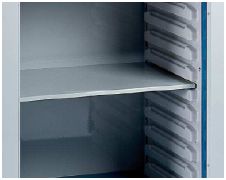 Wózki zabiegowe, organizacyjne i dokumentacyjne - akcesoria FRANCEHOSPITAL Półka ISO FRANCEHOSPITAL