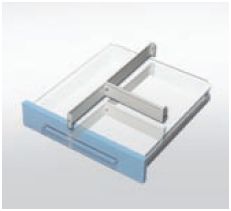 Wózki zabiegowe, organizacyjne i dokumentacyjne - akcesoria TRIBO W 232