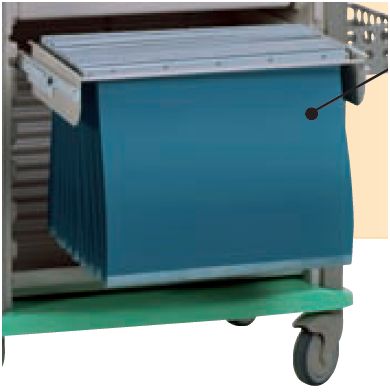 Wózki zabiegowe, organizacyjne i dokumentacyjne - akcesoria Villard ADAPTIS 1101.03 organizacyjne