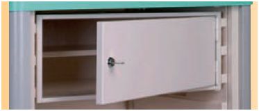 Wózki zabiegowe, organizacyjne i dokumentacyjne - akcesoria Villard ADAPTIS 1101.84 organizacyjne