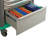 Wózki zabiegowe, organizacyjne i dokumentacyjne - akcesoria Villard ADAPTIS 1102.08 organizacyjne