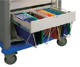 Wózki zabiegowe, organizacyjne i dokumentacyjne - akcesoria Villard ADAPTIS 1102.16 organizacyjne