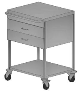 Wózki zabiegowe, organizacyjne i dokumentacyjne (szafki) ALVO Medical ALVO 2-305