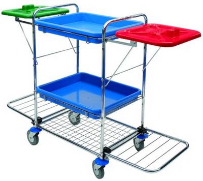 Wózki zabiegowe, organizacyjne i dokumentacyjne (szafki) Klaro MAN NEMO 80