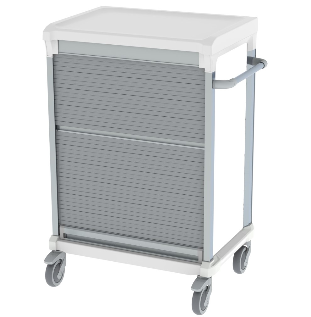 Wózki zabiegowe, organizacyjne i dokumentacyjne (szafki) Pegasus Apollo  do pracowni rezonansu magnetycznego