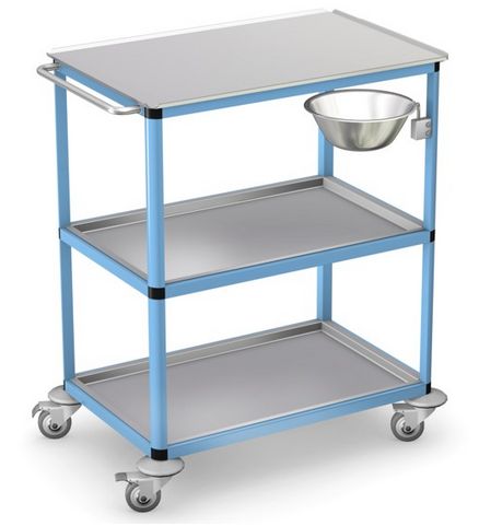 Wózki zabiegowe, organizacyjne i dokumentacyjne (szafki) TECH-MED Sp. z o.o. WZO-01AL