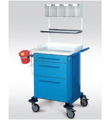 Wózki zabiegowe, organizacyjne i dokumentacyjne (szafki) TRIBO WK 51