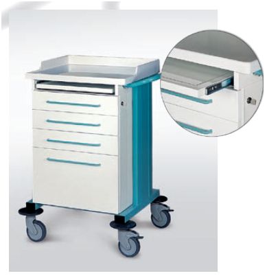 Wózki zabiegowe, organizacyjne i dokumentacyjne (szafki) TRIBO WK 70