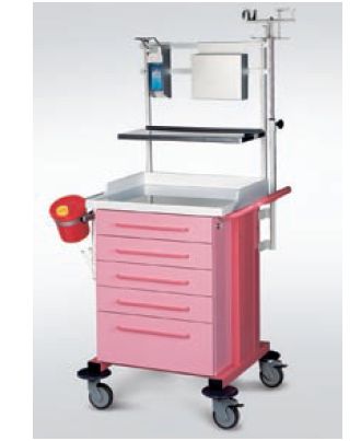 Wózki zabiegowe, organizacyjne i dokumentacyjne (szafki) TRIBO WK 83