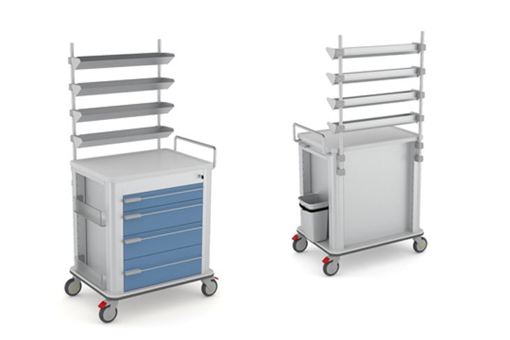 Wózki zabiegowe, organizacyjne i dokumentacyjne (szafki) Wegg Prolite Procedure