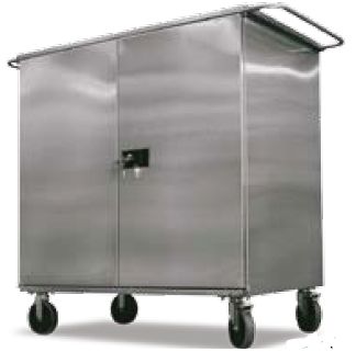 Wózki zamknięte do transportu materiałów sterylnych ALVO Medical ALVO 2-500-2
