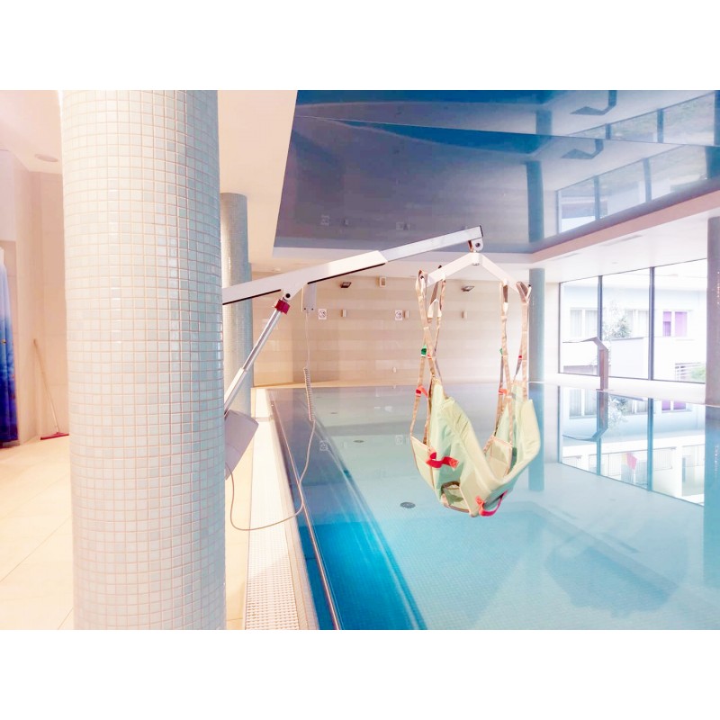 Wysięgnikowe podnośniki basenowe LeviCare AQUA