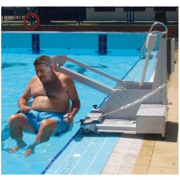 Wysięgnikowe podnośniki basenowe METALU MET 400