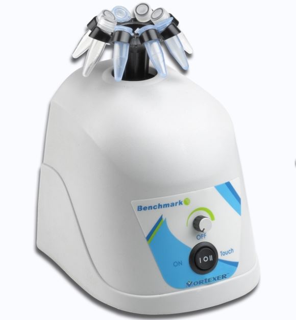 Wytrząsarki laboratoryjne Benchmark Mortexer z nasadką Multi-Head