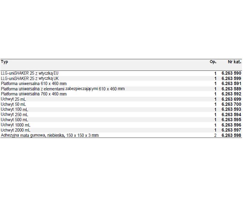 Wytrząsarki laboratoryjne LLG LLG-uniSHAKER 25