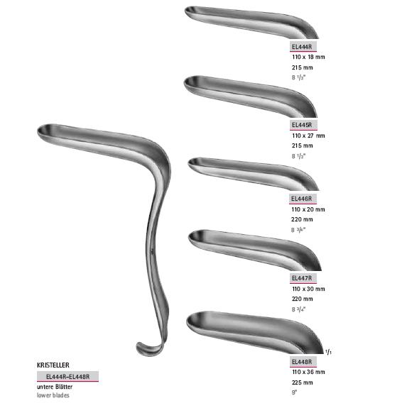 Wzierniki ginekologiczne wielorazowe B.Braun Wzierniki dopochwowe