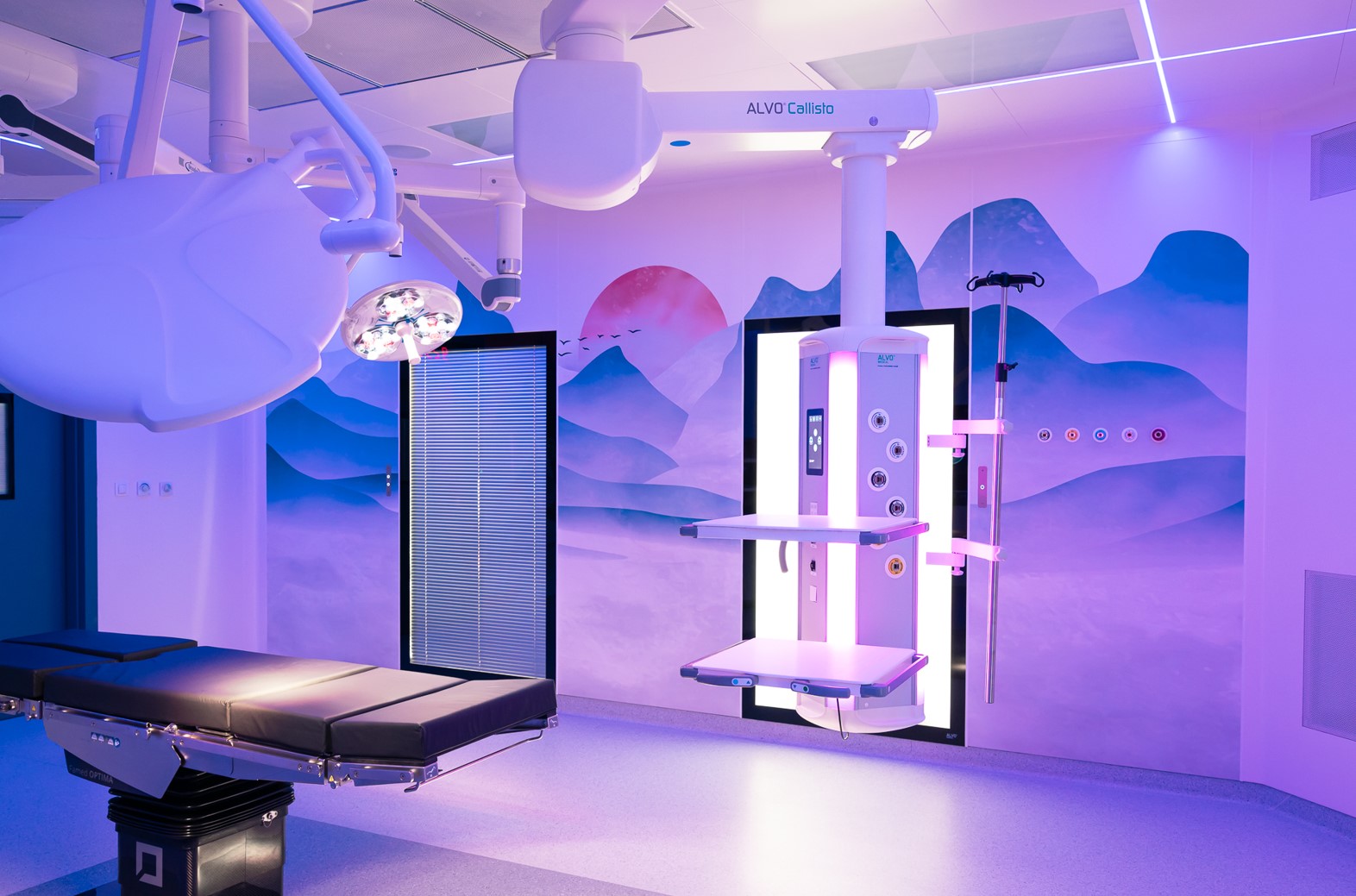 Zabudowy sal operacyjnych ALVO Medical ALVO Modular OR