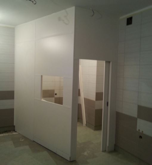 Zabudowy szkieletowe pomieszczeń RTG AS RTG Zabudowa szkieletowa