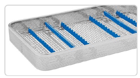 Zaciski mocujące do koszów sterylizacyjnych DCTM A18