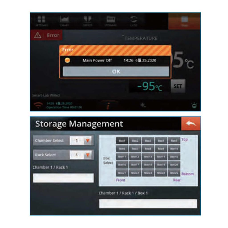 Zamrażarki niskotemperaturowe do -90 C (pionowe, skrzyniowe) DAIHAN Scientific UniFreez Fre