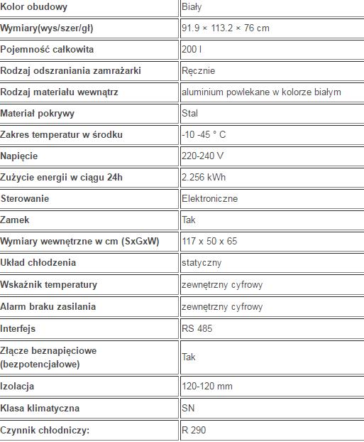 Zamrażarki niskotemperaturowe do -90 C (pionowe, skrzyniowe) Liebherr LGT 2325
