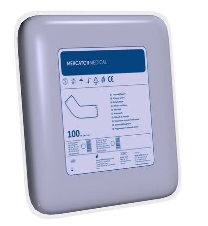 Zarękawki jednorazowe Mercator Medical foliowe