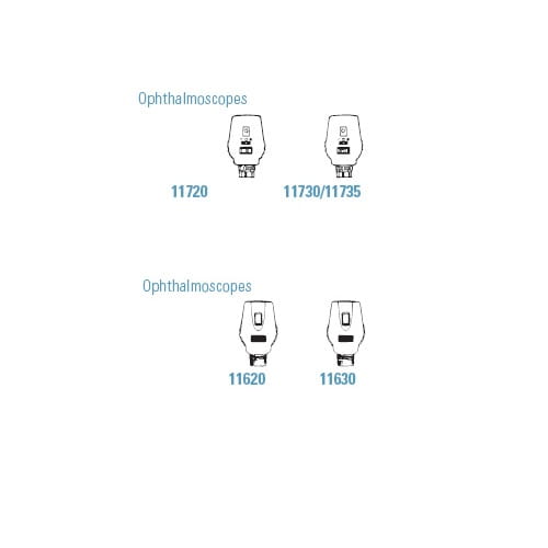 Żarówki do oftalmoskopów Welch Allyn 02800, 03000, 03300, 03800, 03900, 04400, 04900