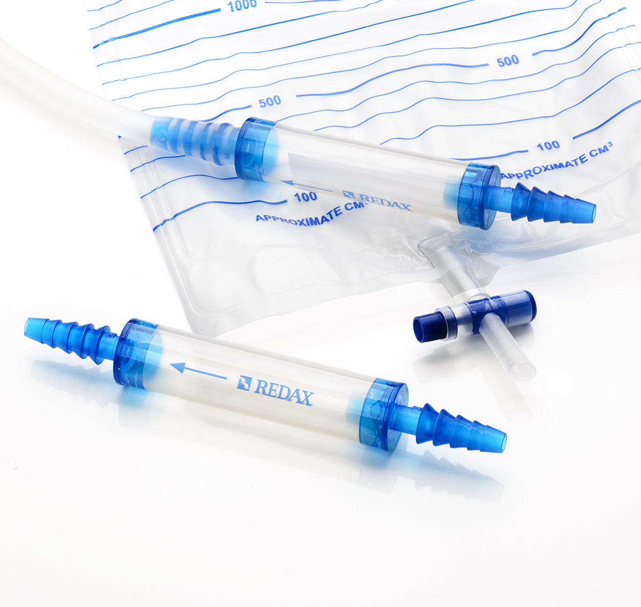 Zastawki do drenów do drenażu opłucnej Redax 10530 / 10531