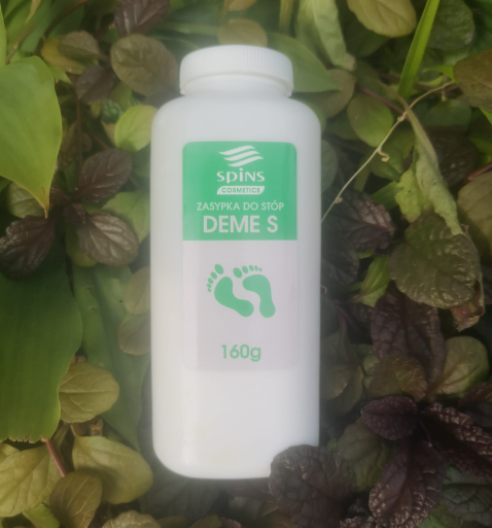 Zasypki do stóp Spins Deme S