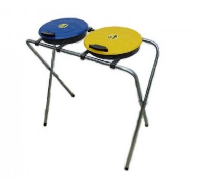 Zbieracze odpadów otwarte z obręczami na worki B/D 2X120LSW2