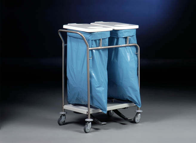 Zbieracze odpadów otwarte z obręczami na worki Hammerlit MS295LT