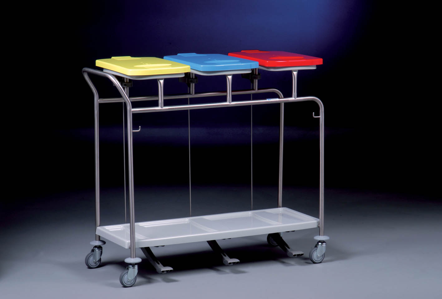 Zbieracze odpadów otwarte z obręczami na worki Hammerlit MS395LTD