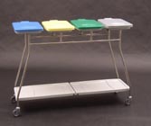 Zbieracze odpadów otwarte z obręczami na worki Hammerlit MS465L