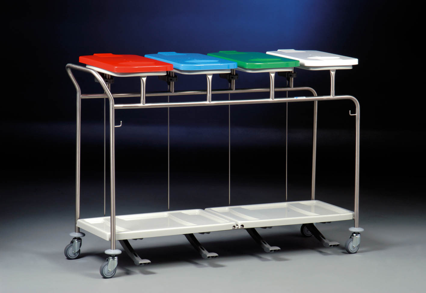 Zbieracze odpadów otwarte z obręczami na worki Hammerlit MS495LT