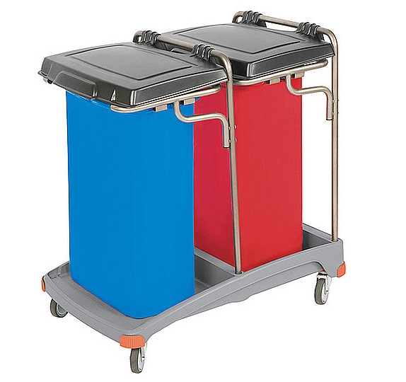 Zbieracze odpadów otwarte z obręczami na worki Splast 02.120. P TS TSO-0006