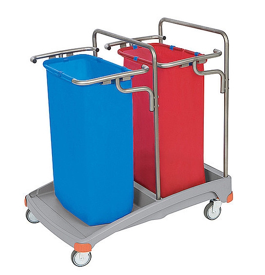 Zbieracze odpadów otwarte z obręczami na worki Splast 02.120. TS TSO-0005