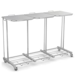 Zbieracze odpadów otwarte z obręczami na worki TECH-MED Sp. z o.o. WZ