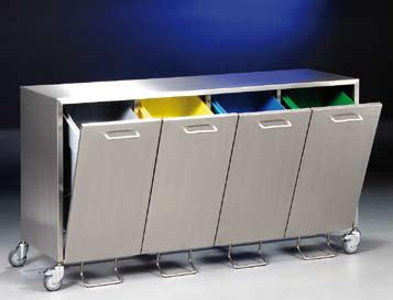 Zbieracze odpadów zamknięte (kontenerowe) Hammerlit WSLT