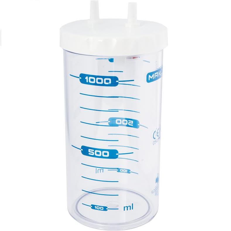 Zbiorniki (kanistry) do ssaków medycznych FLOW-METER MAK