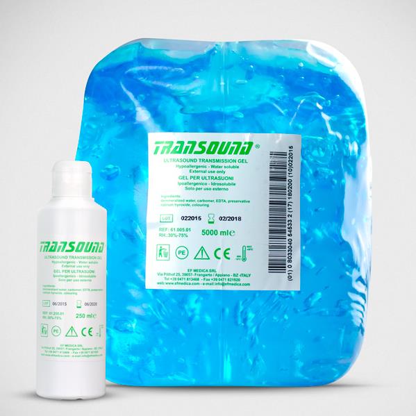Żele do ultrasonografów USG EF Medica TRANSOUND