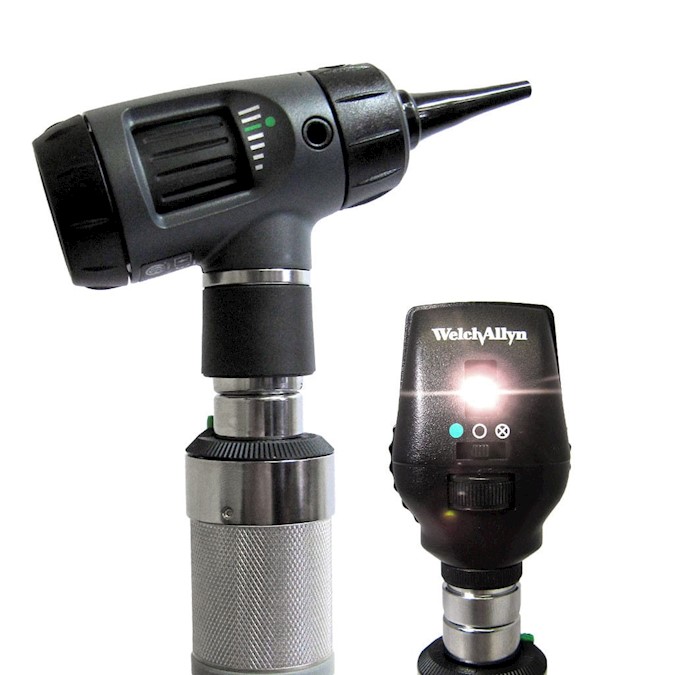 Zestawy diagnostyczne - otoskop i oftalmoskop Welch Allyn WA 97200-MBI
