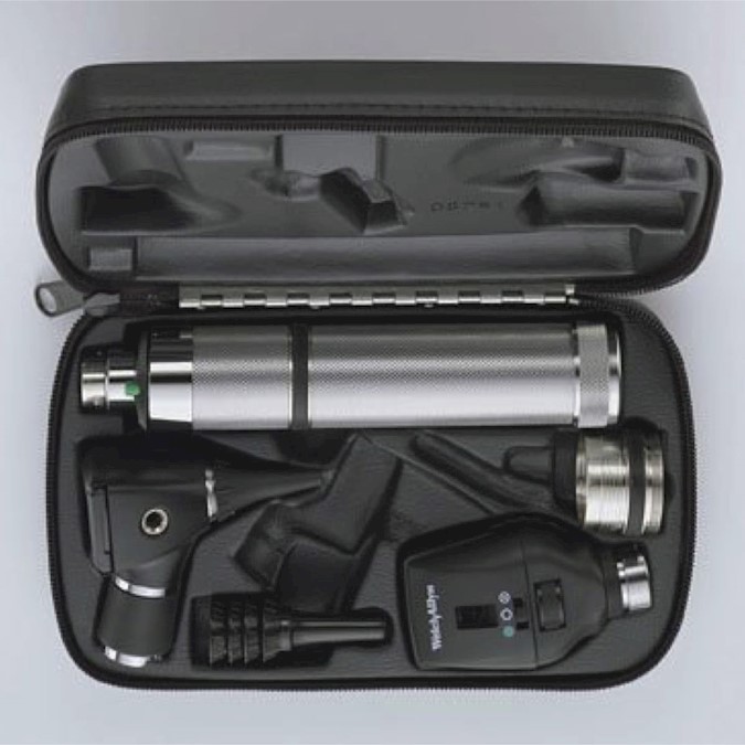 Zestawy diagnostyczne - otoskop i oftalmoskop Welch Allyn WA 97202-VC