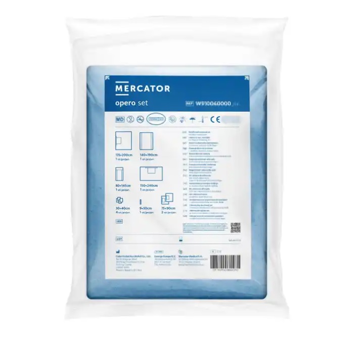 Zestawy do chirurgii ogólnej – obłożenia pola operacyjnego Mercator Medical OPERO SET uniwersalny wzmocniony