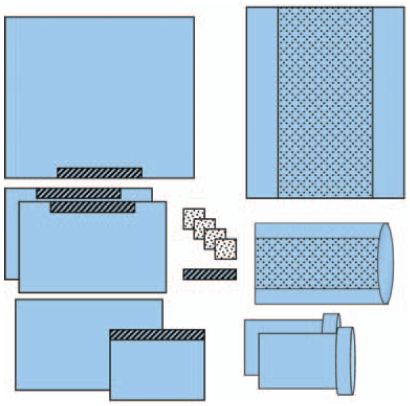 Zestawy do chirurgii ogólnej – obłożenia pola operacyjnego ZARYS AT-REC 1